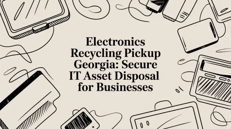 Electronics Recycling Pickup Georgia: Secure IT Asset Disposal for Businesses