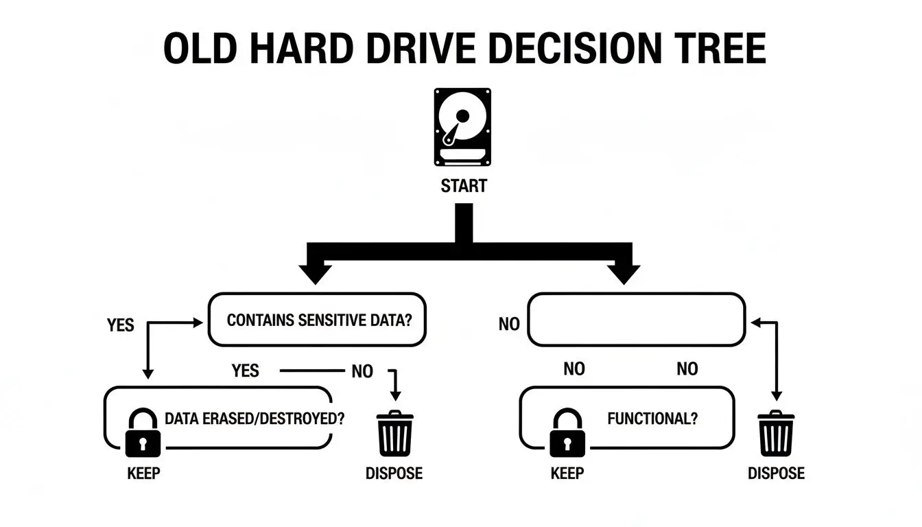 A Guide to Disposing of Old Hard Drives Securely for Businesses