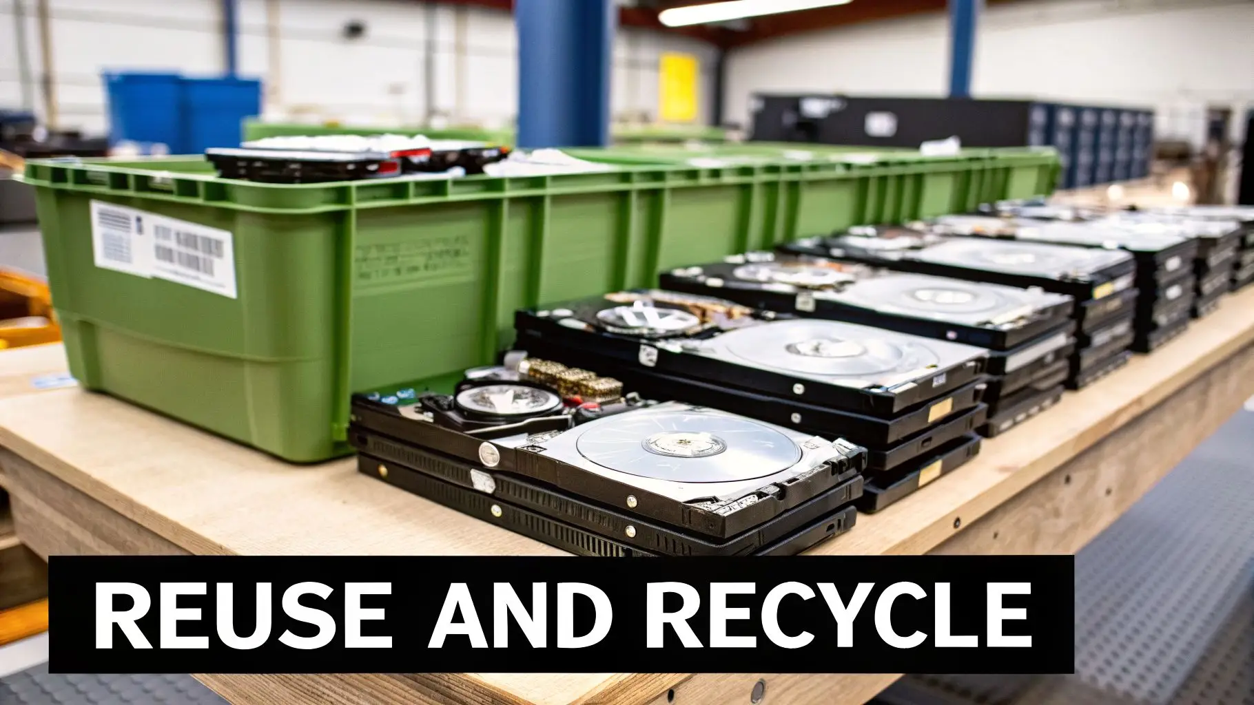 A Guide to Disposing of Old Hard Drives Securely for Businesses