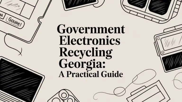 Government Electronics Recycling Georgia: A Practical Guide for Public Agencies