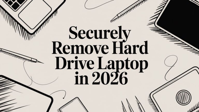 Secure Hard Drive Removal from Business Laptops: A Guide for IT Professionals