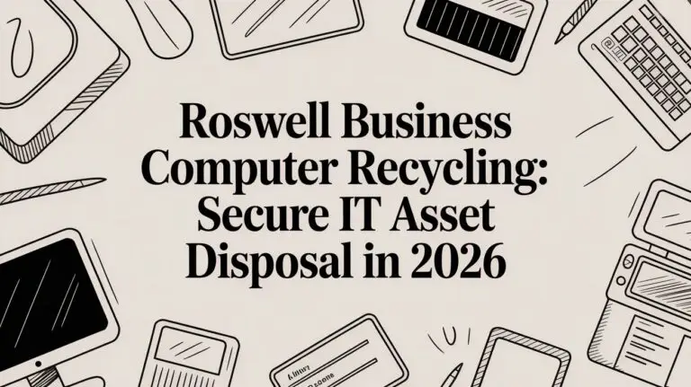 Roswell Business Computer Recycling: Secure IT Asset Disposal
