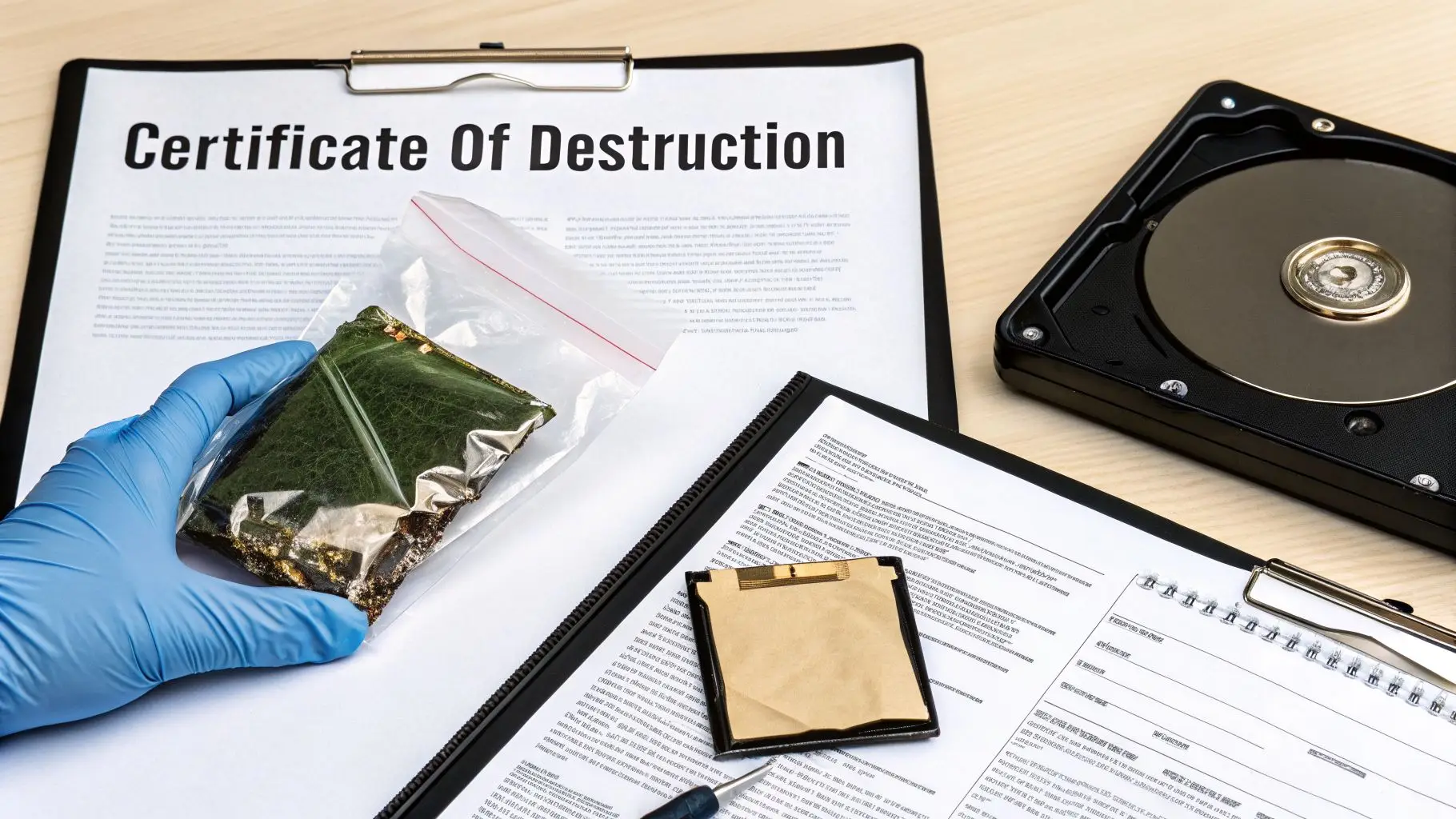 Secure Destruction of Hard Drives: A Complete Guide for U.S. Businesses