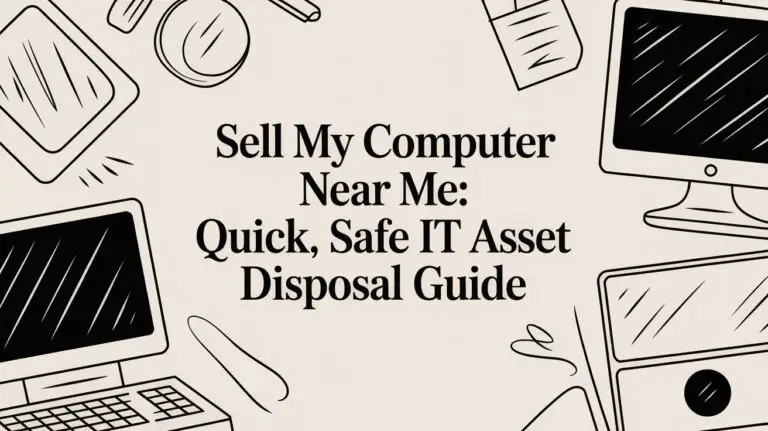 Sell My Computer Near Me: A Secure IT Asset Disposal Guide for Businesses
