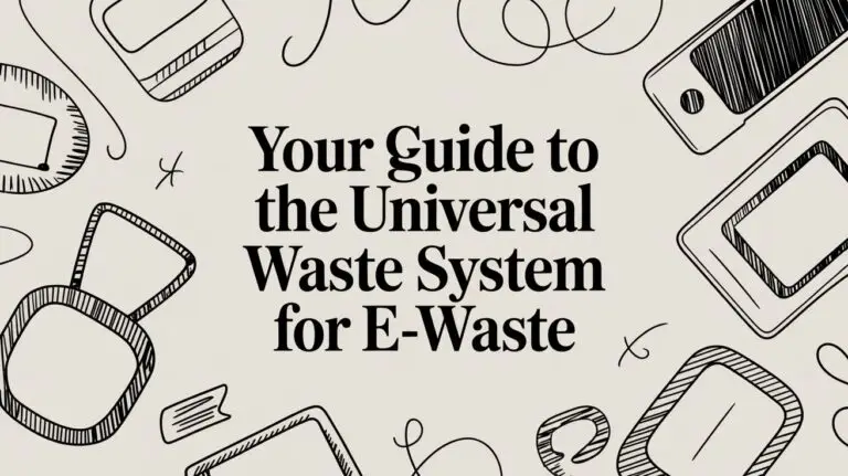 A Business Guide to the Universal Waste System for E-Waste