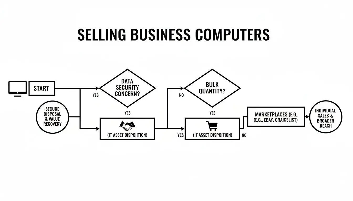 Where can i sell old computers in Atlanta? Secure Disposal & Buyback