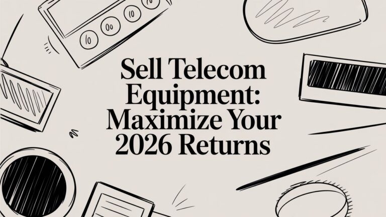 Sell Telecom Equipment: Maximize Your 2026 Returns