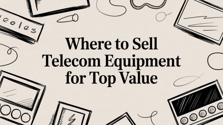 Where To Sell Telecom Equipment For Top Value